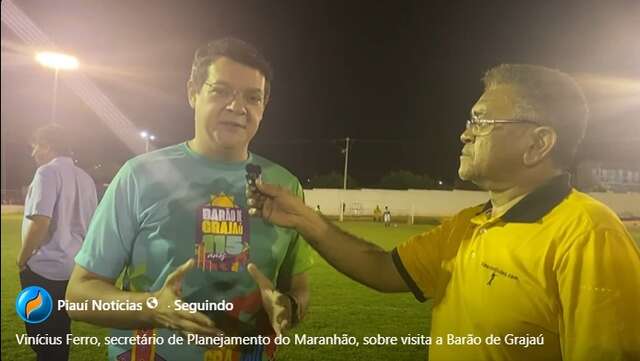 Vinicius Ferro, da Seplan do Maranhão, afirmou que mais de R$ 5milhões em ordem de serviço foram assinados